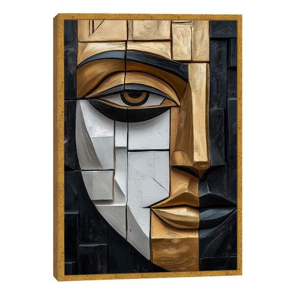 Quadro Decorativo Abstrato da Alma Feminina