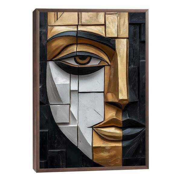 Quadro Decorativo Abstrato da Alma Feminina