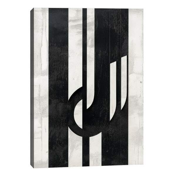 Quadro Decorativo Dinamismo Preto e Branco