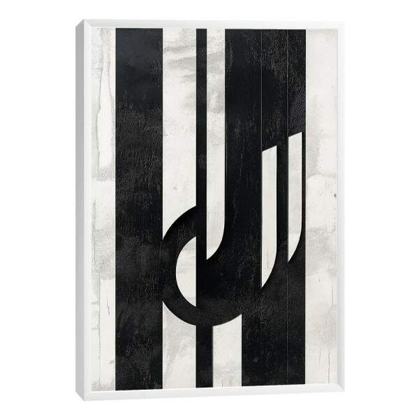 Quadro Decorativo Dinamismo Preto e Branco