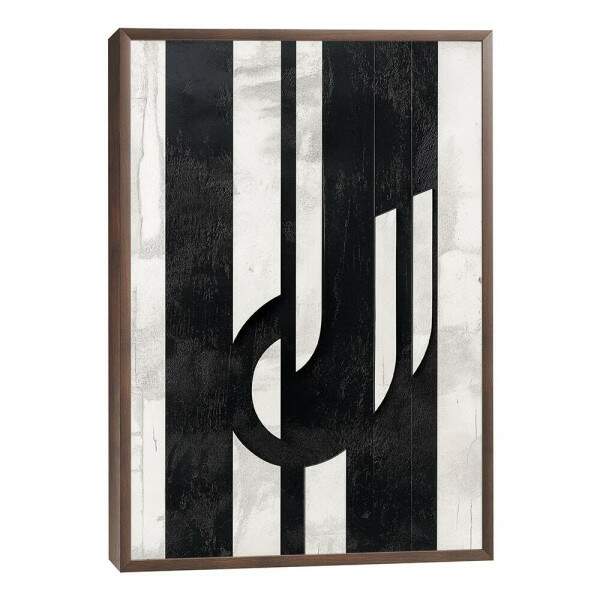 Quadro Decorativo Dinamismo Preto e Branco