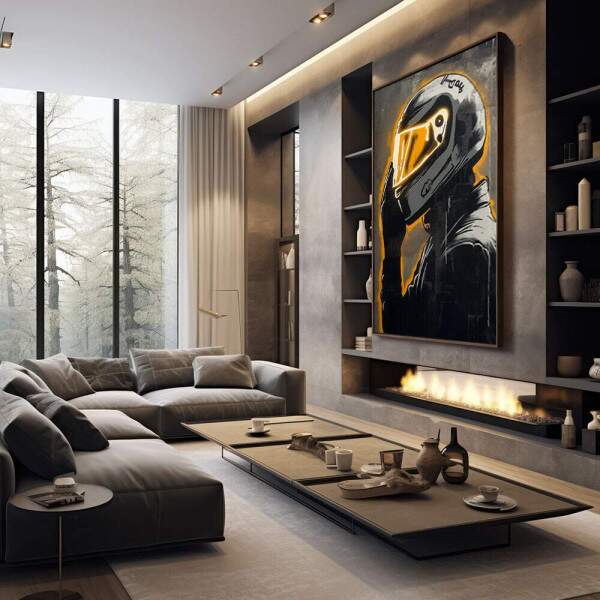 Quadro Decorativo Movimento Transcendente