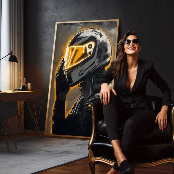 Quadro Decorativo Movimento Transcendente