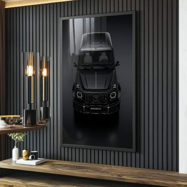 Quadro Esportivo Luxuoso: Estilo e Sofisticao