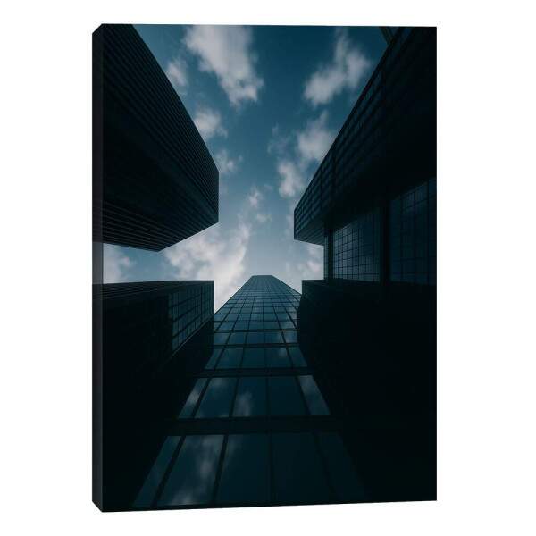 Quadro Decorativo Edifcios em Viso Moderna