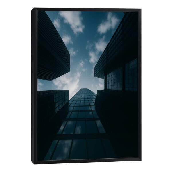 Quadro Decorativo Edifcios em Viso Moderna