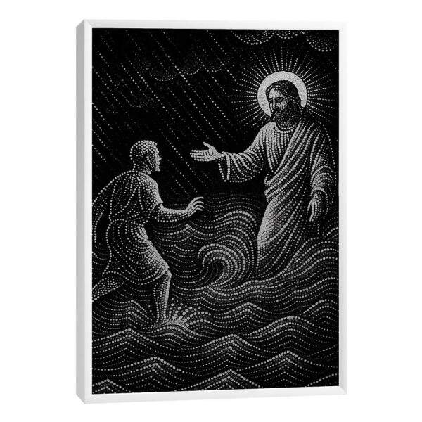 Quadro Decorativo Onda de Esperana Espiritual