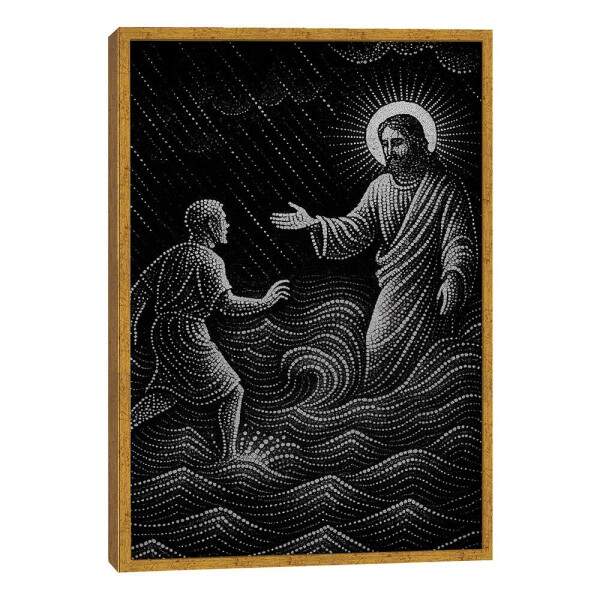 Quadro Decorativo Onda de Esperana Espiritual