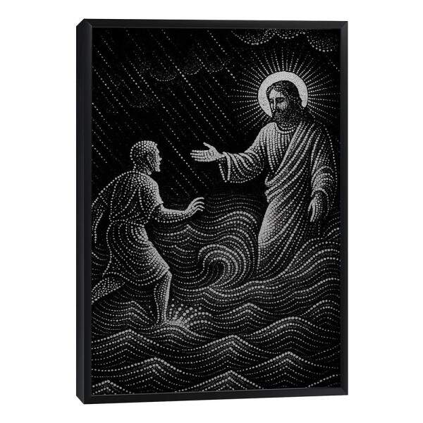 Quadro Decorativo Onda de Esperana Espiritual