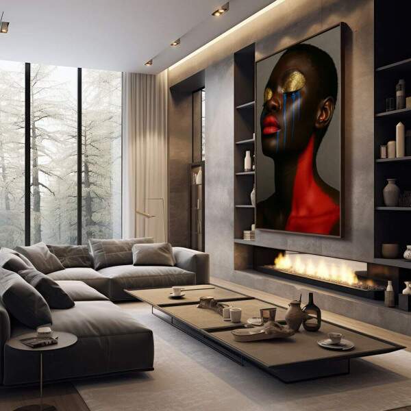 Quadro Decorativo Retrato da Resistncia