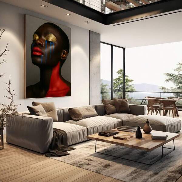 Quadro Decorativo Retrato da Resistncia