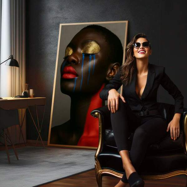 Quadro Decorativo Retrato da Resistncia