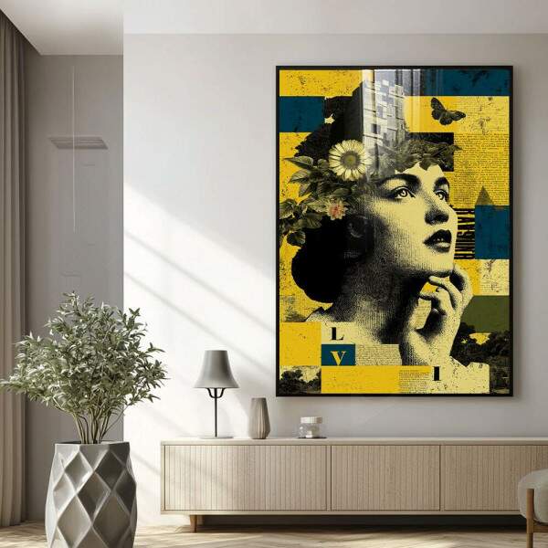 Quadro Decorativo Reflexos da Alma Feminina