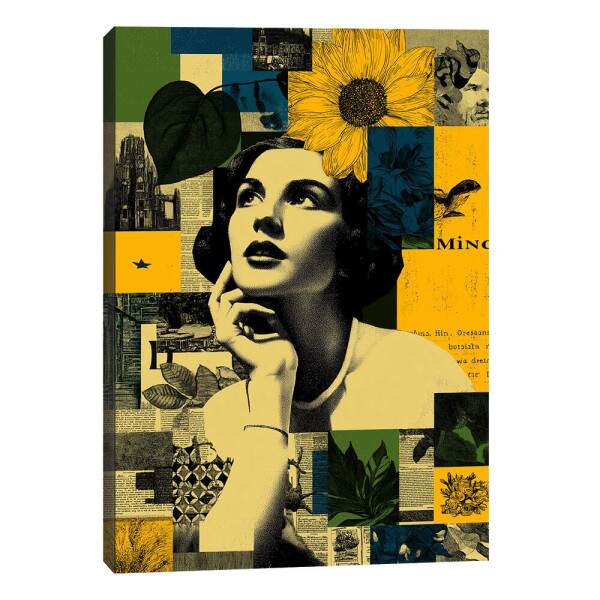 Quadro Decorativo Feminino Reflexivo e Moderno