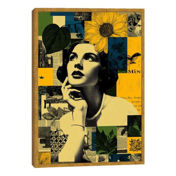 Quadro Decorativo Feminino Reflexivo e Moderno