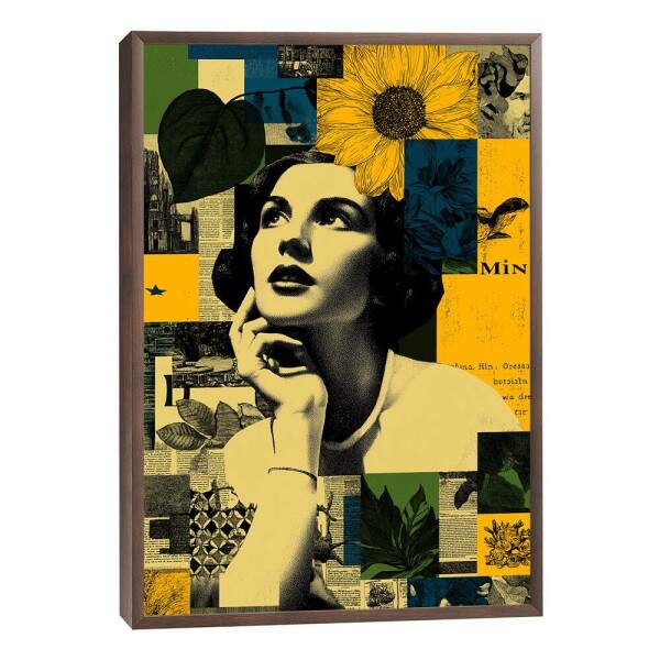 Quadro Decorativo Feminino Reflexivo e Moderno
