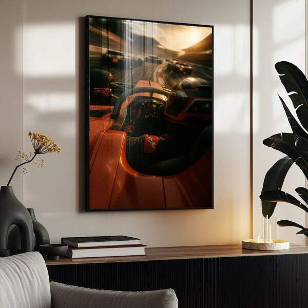 Quadro Decorativo Aventura em Alta Velocidade
