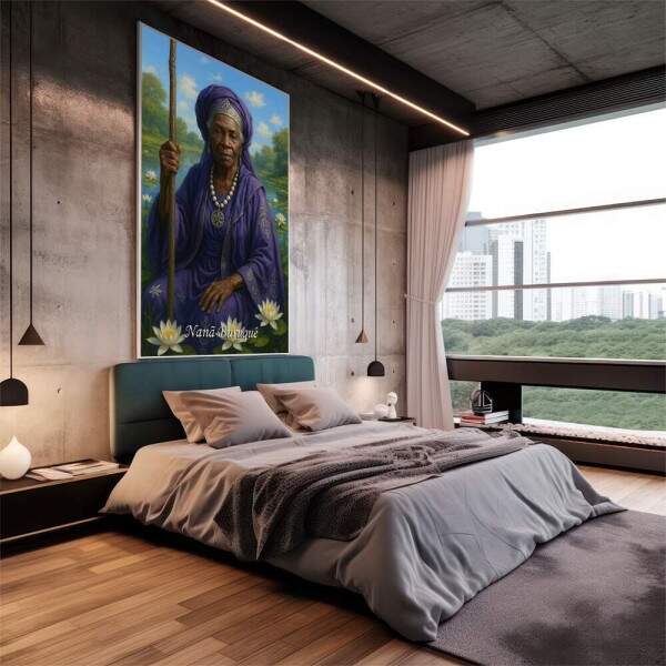 Quadro Decorativo Orix Nan: Sabedoria Ancestral