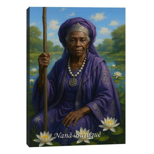 Quadro Decorativo Orix Nan: Sabedoria Ancestral