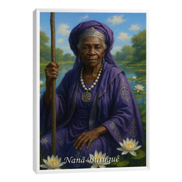 Quadro Decorativo Orix Nan: Sabedoria Ancestral