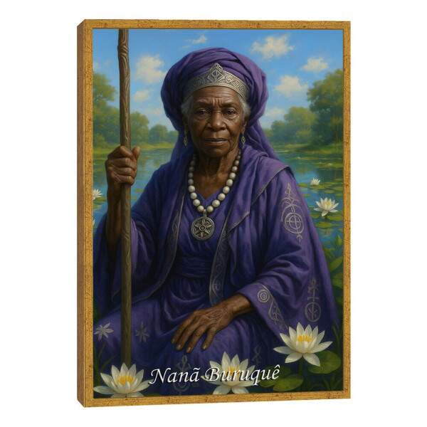 Quadro Decorativo Orix Nan: Sabedoria Ancestral