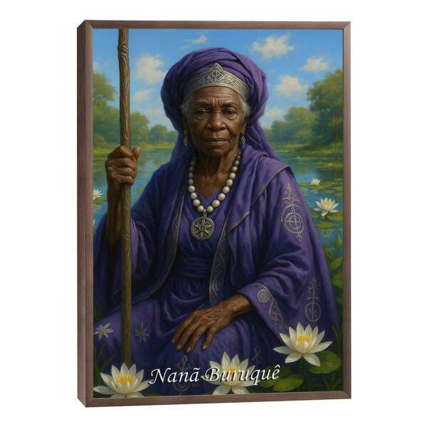 Quadro Decorativo Orix Nan: Sabedoria Ancestral