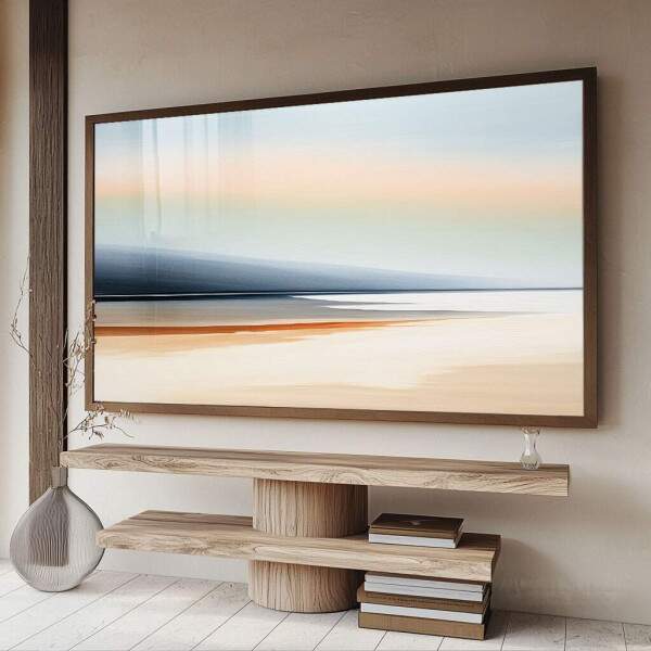 Quadro Decorativo Serenidade  Beira-Mar