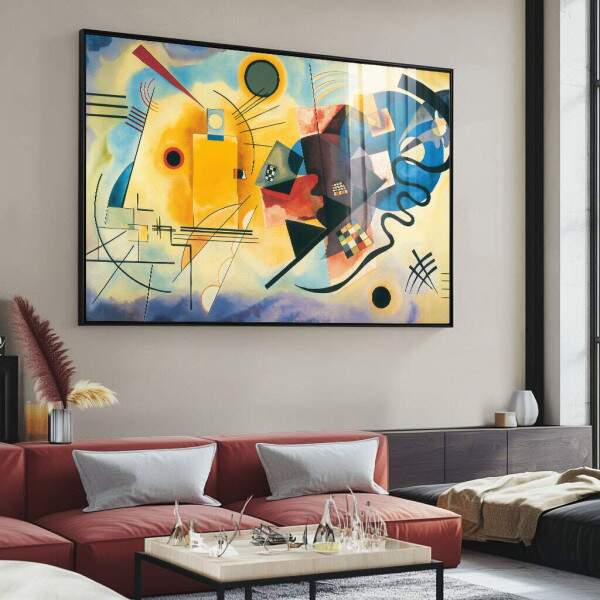 Quadro Decorativo Abstrato Vibrante
