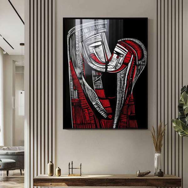 Quadro Decorativo Abraço Emocional