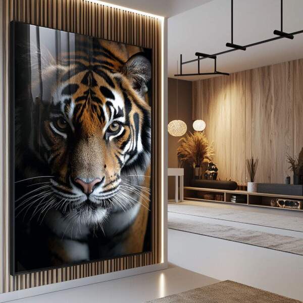 Quadro Decorativo Tigre Majestoso