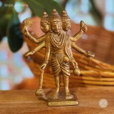 Esttua Maitreya de Bronze - 12cm ( 3 cabeas )