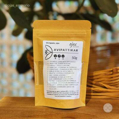 Avipattikar Churna Organico (Mix ervas ayurvdicas) - 50g