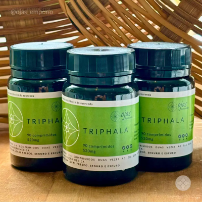Triphala - 90 comprimidos - Ojas