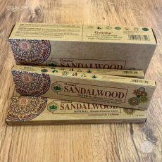 Incenso Natural Sandalwood Goloka - Caixa Atacarejo (6x15g)