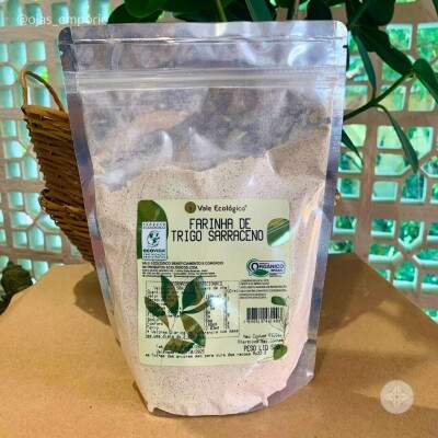 Farinha de Trigo Sarraceno - 500g - Orgnico - Vale Ecolgico