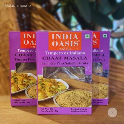 Tempero para Salada e Fruta - 50g - india Oasis
