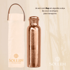Garrafa de Cobre Grafia - SoulBM