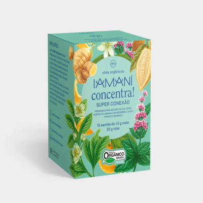 Ch� Org�nico Super Foco / Concentra - IAMAN�