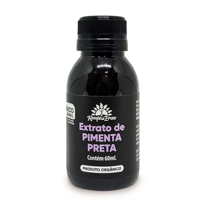 EXTRATO DE PIMENTA PRETA ORG. 60ML