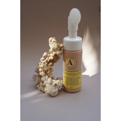 Espuma Facial Acido Glicolico, Melaleuca, Hamamelis & Pitanga - Ayerbo