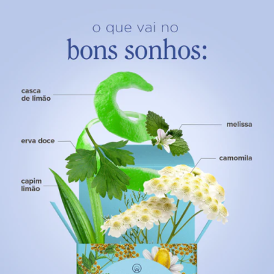 Ch� Org�nico Bons Sonhos - IAMAN�