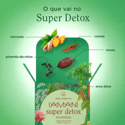 Ch Orgnico Super Detox Ayurveda / Equlibra - IAMAN