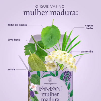 Ch Orgnico Mulher Madura - IAMAN