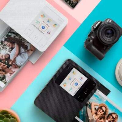 Impressora Fotogrfica Compacta Sem Fio Wifi Canon Selphy Cp1500 Preta