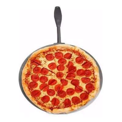 P Para Pizza Alumnio 35cm Cabo Longo Reforado de 27cm