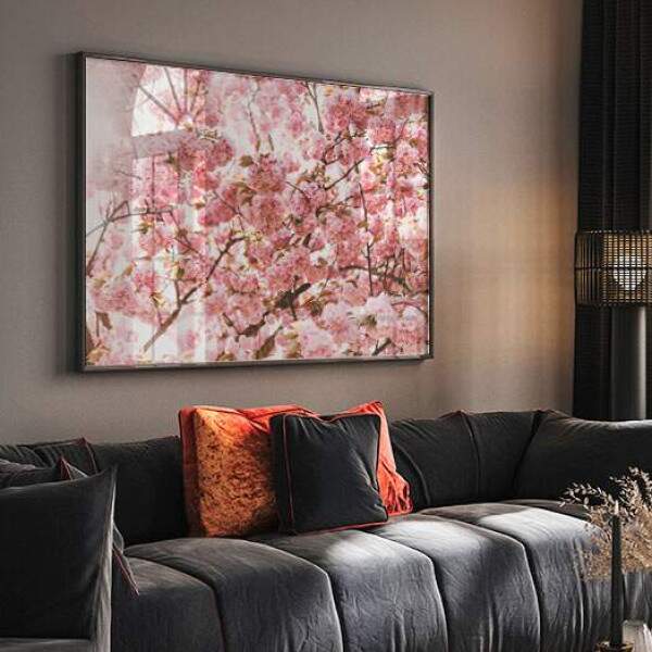 Quadro Decorativo Flores Rosas - Beleza e Estilo | Bibo Quadros