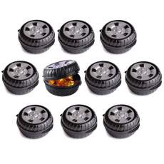 Kit 40 Porta Mix Roda de Carro Pote de Doces Lembran�as Decora��o para Festa Infantil 