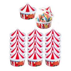 Kit 30 Porta Mix de Circo Pote de Doces Lembran�as Decora��o para Festa Infantil 