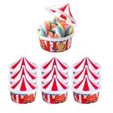 Kit 15 Porta Mix de Circo Pote de Doces Lembran�as Decora��o para Festa Infantil 