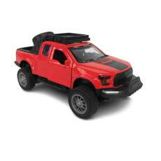 Carrinho de Ferro Caminhonete Ford Fric��o Abre Portas Vermelho